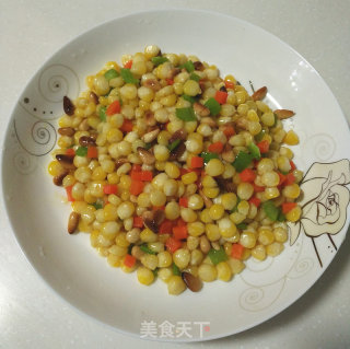 松仁玉米的做法