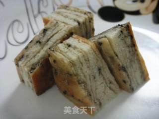 黑芝麻千层饼的做法