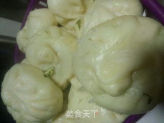 茴香鸡蛋素包的做法
