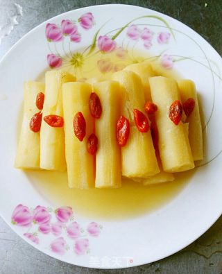 橙汁山药的做法