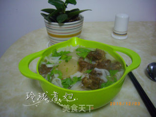 萝卜牛腩河粉的做法