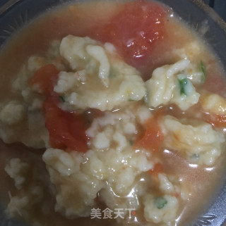 西红柿疙瘩汤的做法
