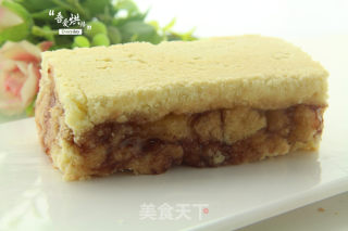 椰香草莓软酥饼的做法
