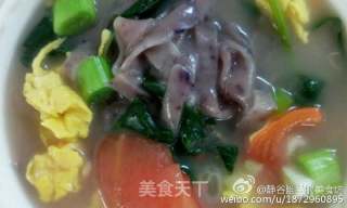 蓝莓面条by：普蓝高科蓝莓美食特约撰稿人的做法