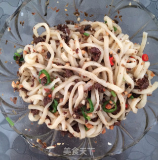 生椒牛肉面的做法