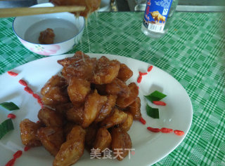 拔丝雪梨的做法