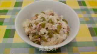 家长豆角饭的做法
