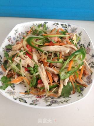 凉拌鸡丝的做法