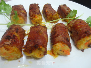 好吃到尖叫－－培根土豆泥卷的做法