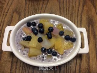 蓝莓椰浆西米露by：普蓝高科蓝莓美食特约撰稿人的做法