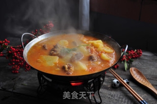 西红柿牛腩炖土豆的做法