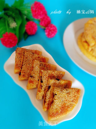 南瓜豆沙饼的做法