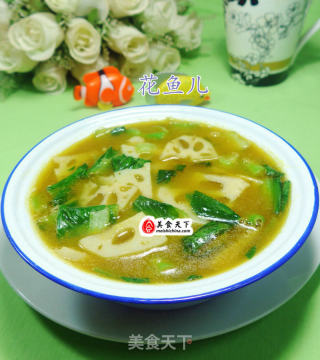 咖喱菜芯莲藕
