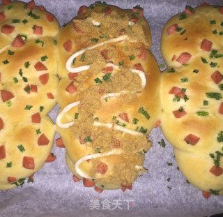 辫子面包的做法