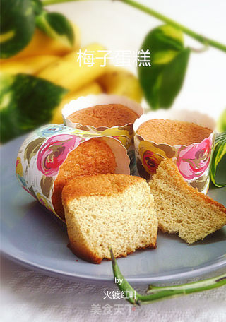 梅子蛋糕的做法