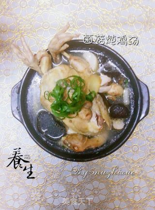 菌菇鸡汤的做法