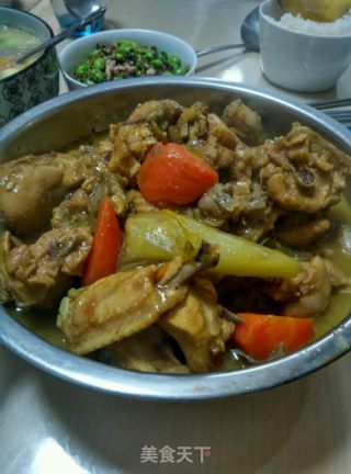 咖喱鸡块的做法