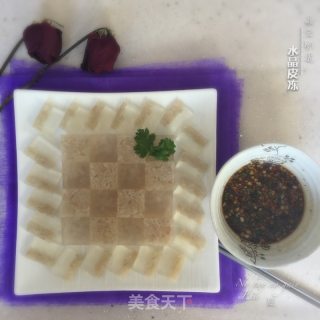 水晶皮冻的做法