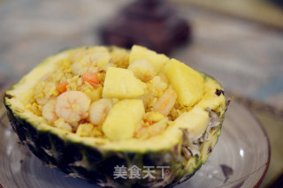 菠萝炒饭的做法