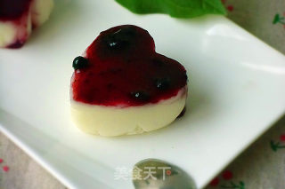 蓝莓山药泥的做法