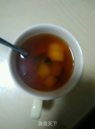 雪梨菊花饮的做法