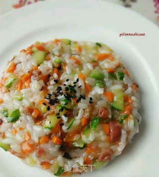 什锦糯米饭的做法