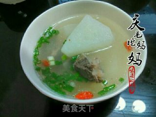 龙骨炖山药的做法