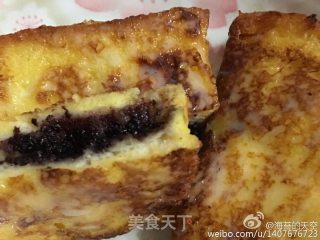 蓝莓西多士by：普蓝高科蓝莓美食特约撰稿人的做法