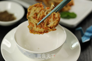 河虾萝卜丝饼的做法