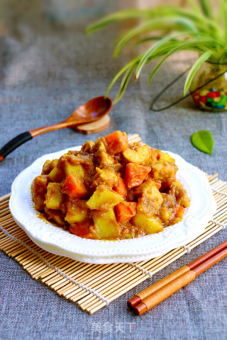 咖喱土豆鸡肉的做法