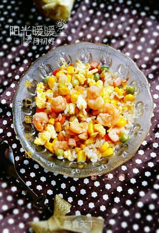 虾仁蛋炒饭