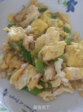 大葱炒蛋的做法
