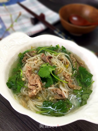 金针菇肥牛汤的做法