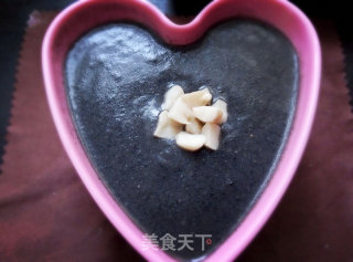 黑芝麻糊的做法