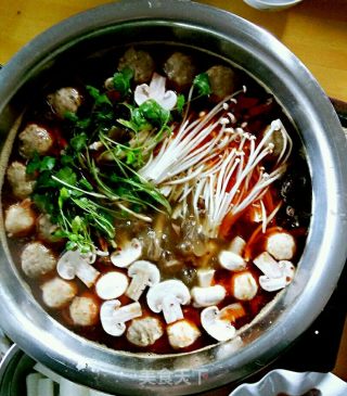 羊肉火锅的做法