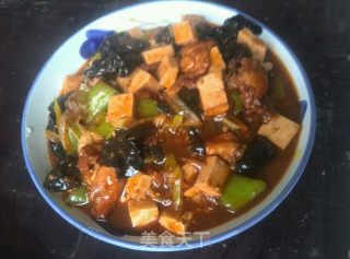 鱼香肉片豆腐的做法
