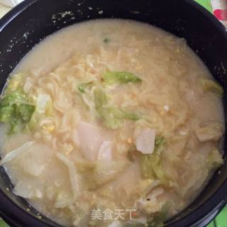 芝士鸡蛋泡面的做法