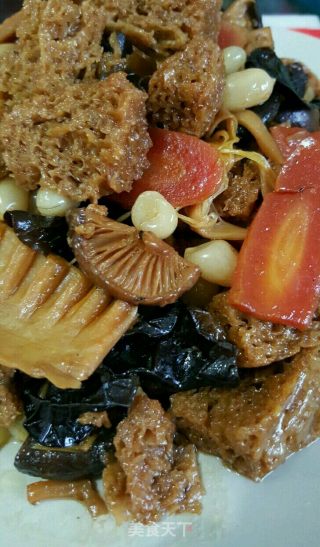 上海四喜烤麸的做法