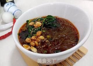 舌尖上的美味——肉沫酸辣粉的做法