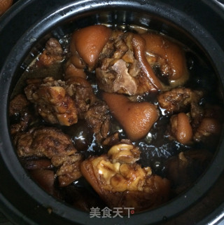 甜醋猪蹄的做法