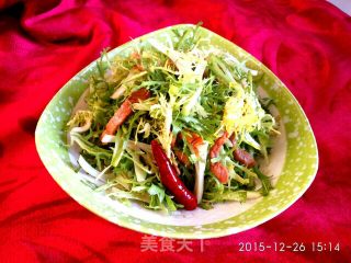 芥辣苦苣的做法