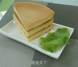 戚风原味蛋糕的做法