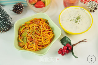 芝士番茄意面一厨作铸铁锅版的做法