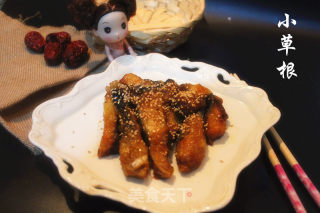 芝麻五香鱼块的做法