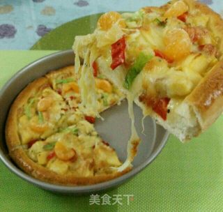 水果披萨的做法