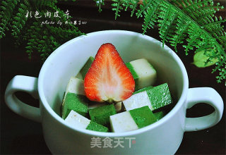 彩色肉皮冻的做法