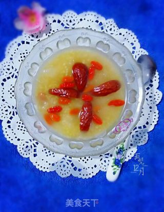 小米红枣枸杞粥的做法