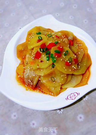 凉拌香辣土豆的做法