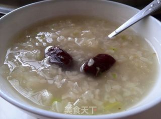 糯米银耳爽味粥的做法
