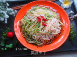 凉拌粉丝的做法